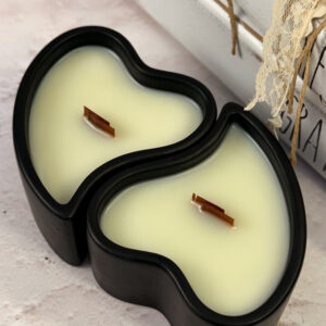 Jogo de velas coração