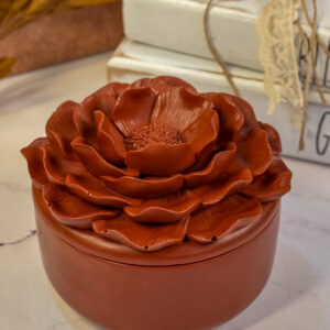 Vela Camélia Terracota