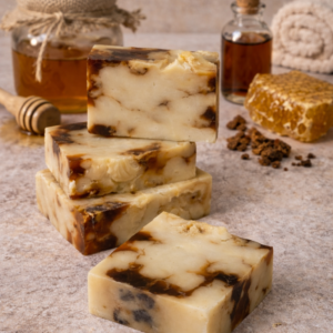 SABONETE DE MEL E PRÓPOLIS