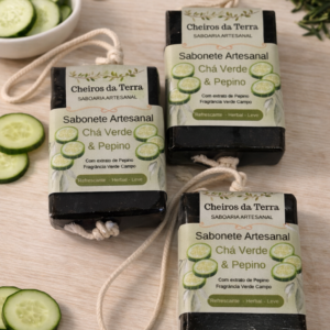 Sabonete Chá verde e Pepino