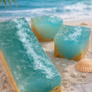 Sabonete ondas do mar