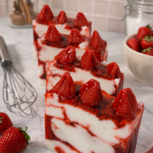 SABONETE CHEESECAKE DE MORANGO