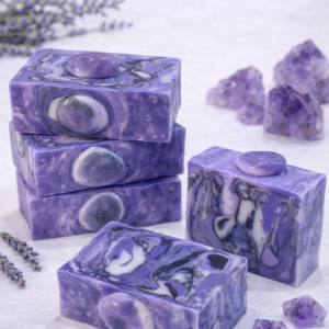 SABONETE AMETISTA E LAVANDA