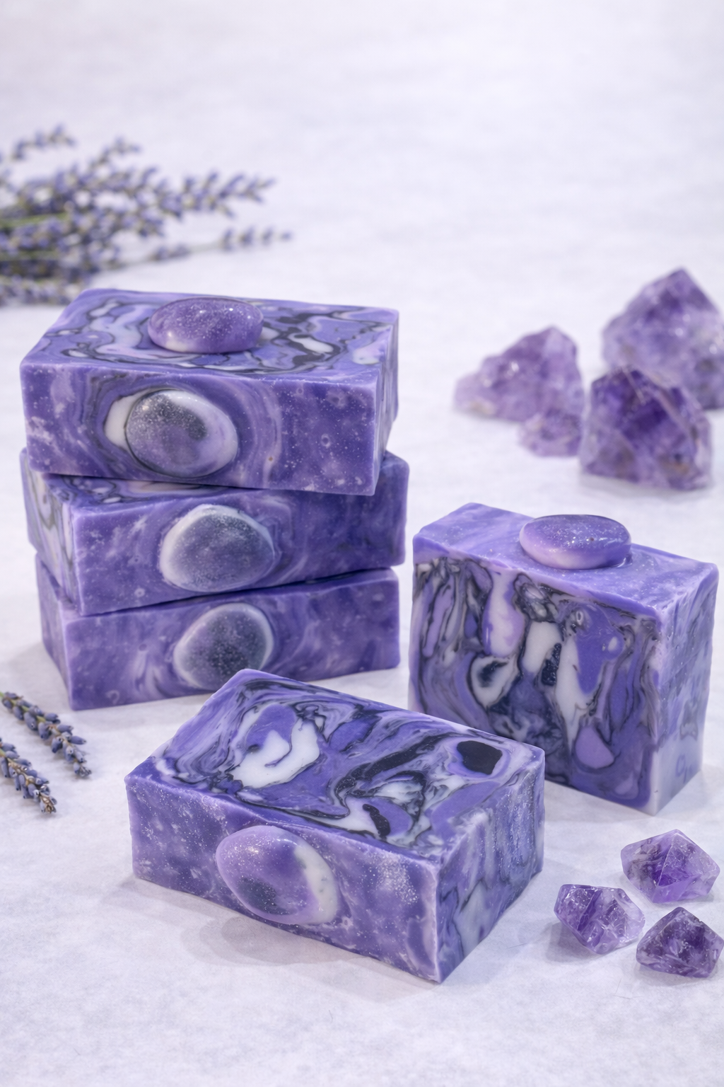 SABONETE AMETISTA E LAVANDA