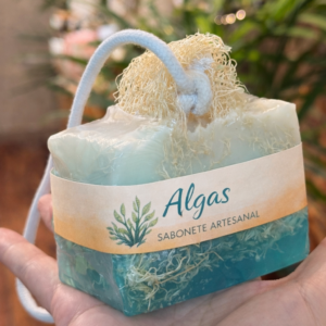 SABONETE ESFOLIANTE DE ALGAS