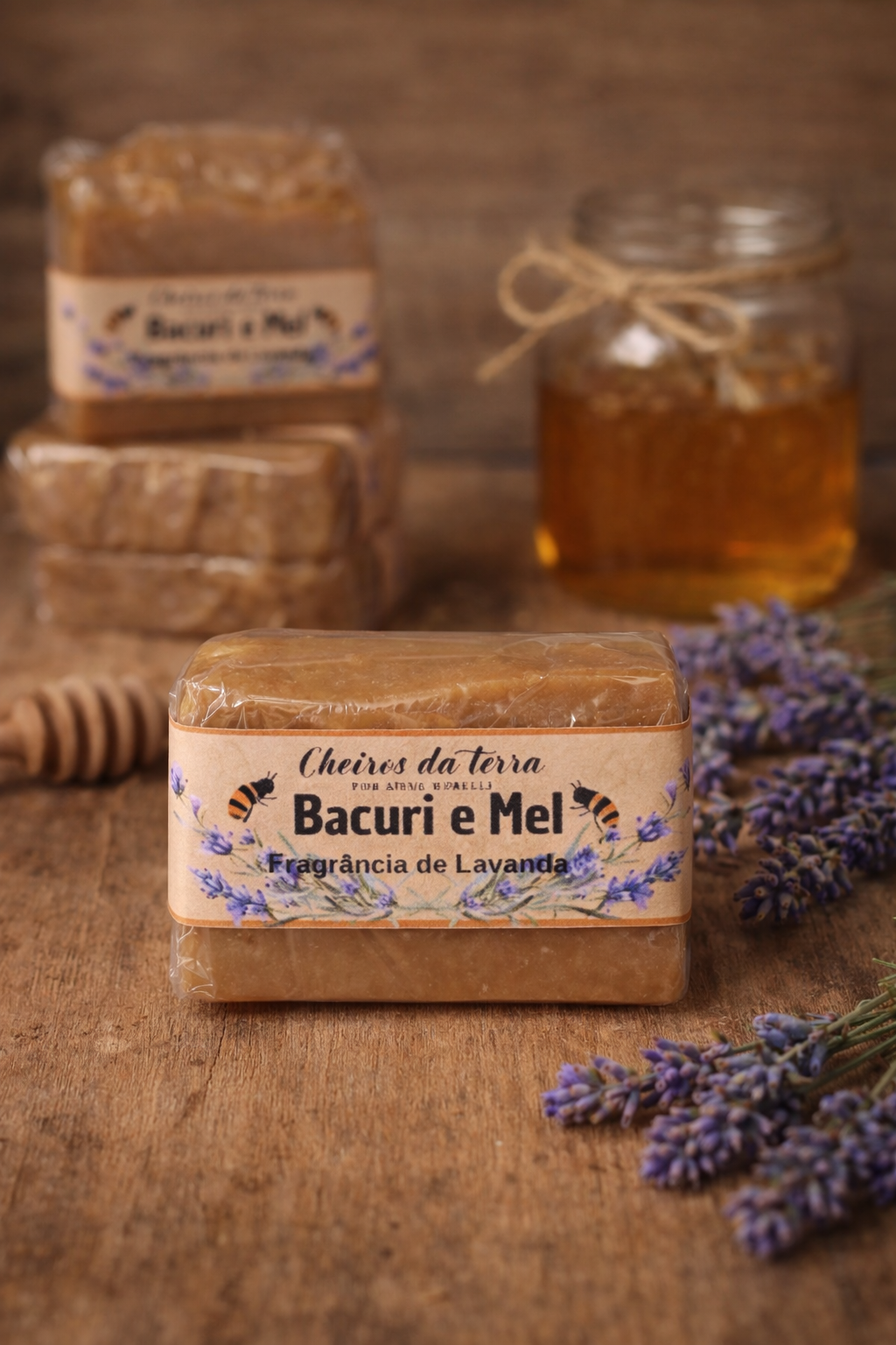 SABONETE BACURI, MEL E LAVANDA