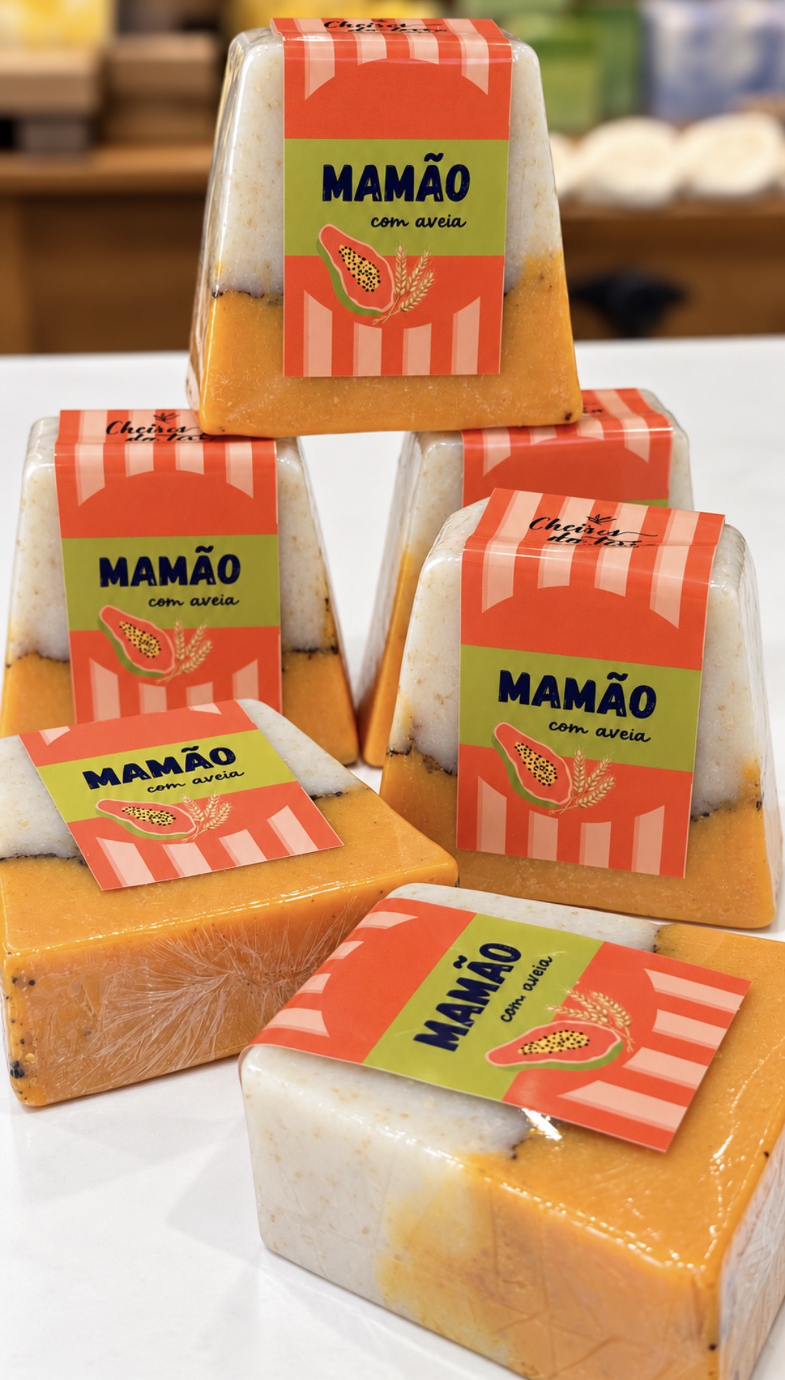 SABONETE MAMÃO E AVEIA