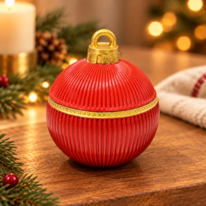 VELA BOLA DE NATAL - APPLE CINNAMON