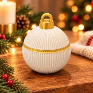 VELA BOLA DE NATAL - NEROLI E FRANGIPANI