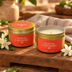 VELA FLOR DE LARANJEIRA - 120 GR